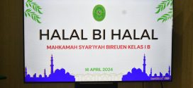 Halal bi Halal Mahkamah Syar’iyah Bireuen Kelas I B pasca Hari Raya Idul Fitri 1445 H